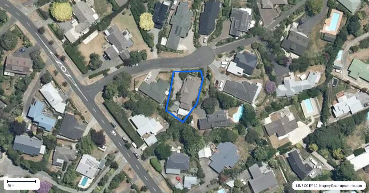 Property context map for 4 Te Puna Place, Havelock North