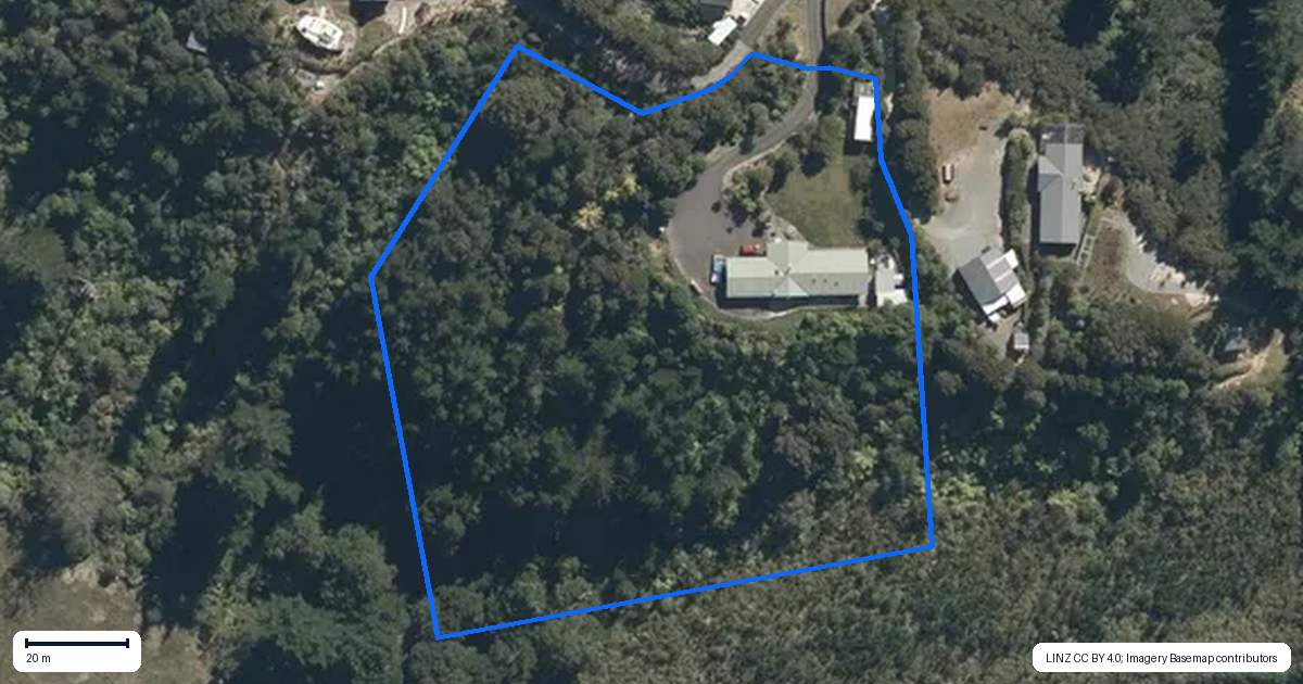 Property context map for 172B Plateau Road, Te Marua, Upper Hutt