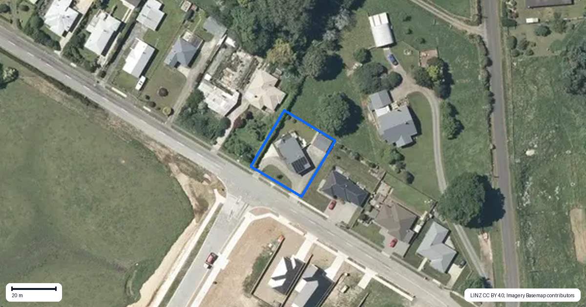 Property context map for 49 Overdale Road, Putaruru