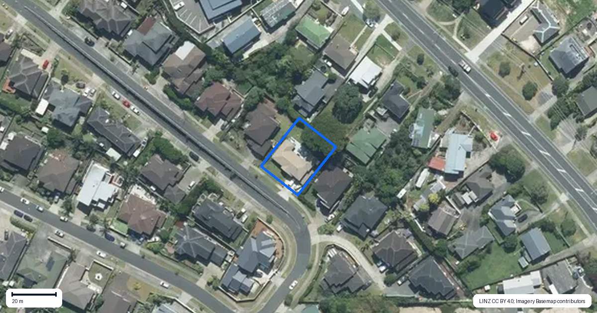 Property context map for 19 Keating Rise, Northcross, Auckland
