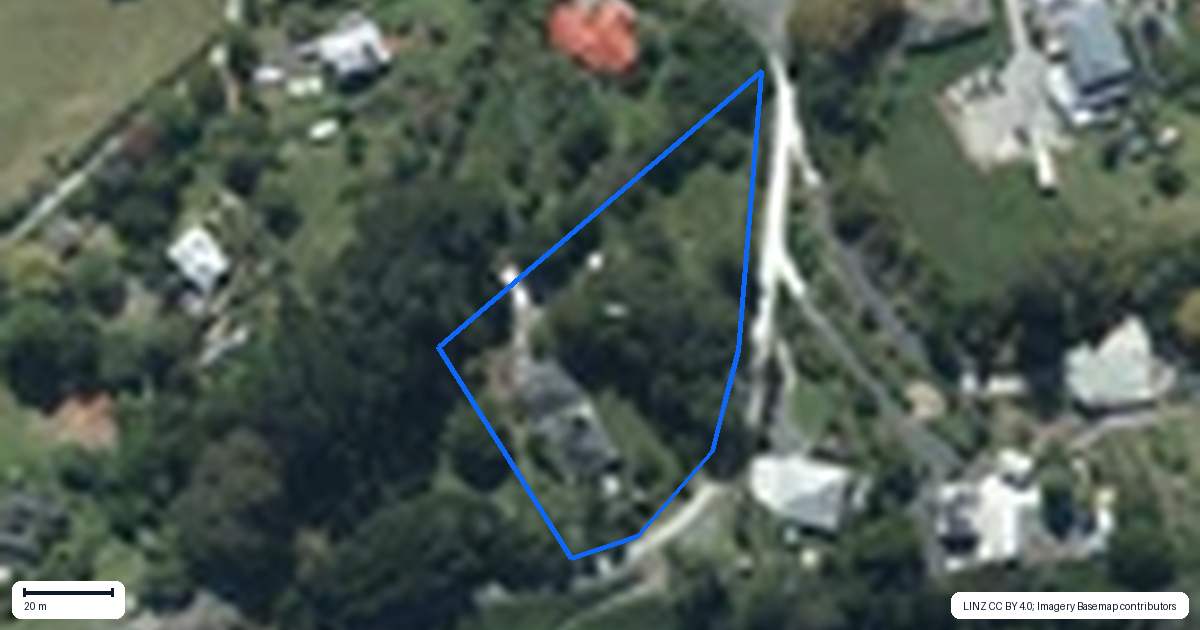 Property context map for 19 Saleyards Road, Puhoi, Warkworth