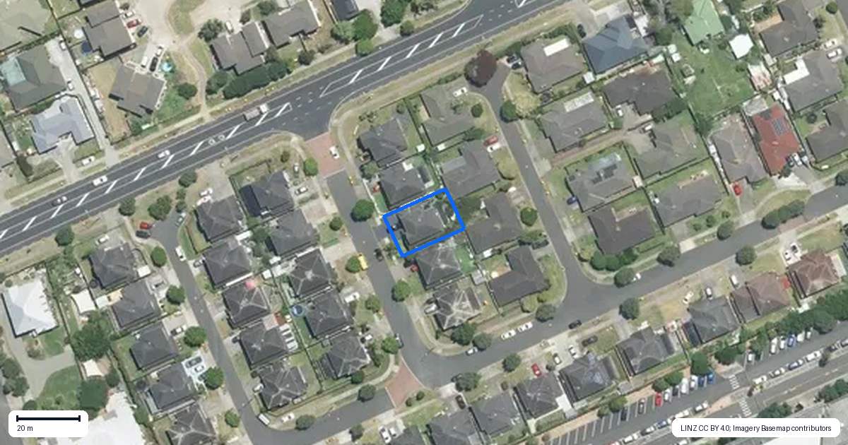 Property context map for 31 Sarteano Drive, Manurewa, Auckland