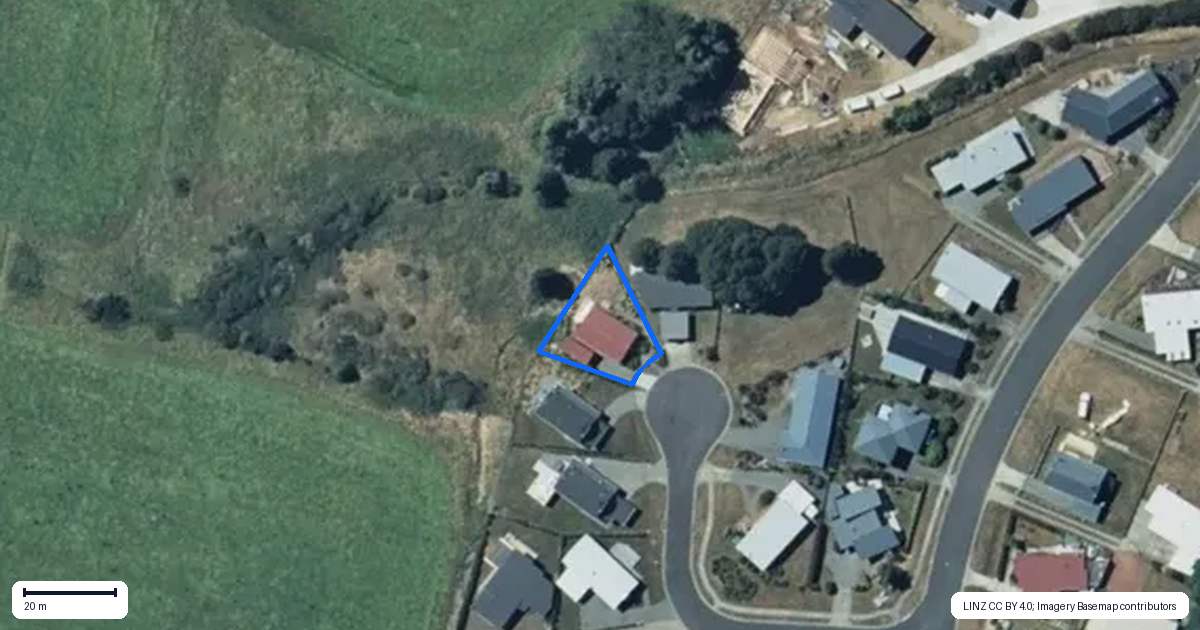 Property context map for 12 Cordyline Place, Ohakune