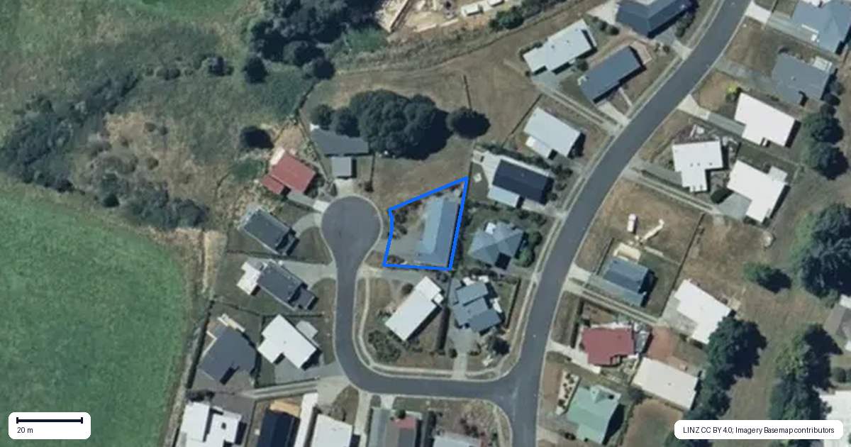 Property context map for 6 Cordyline Place, Ohakune