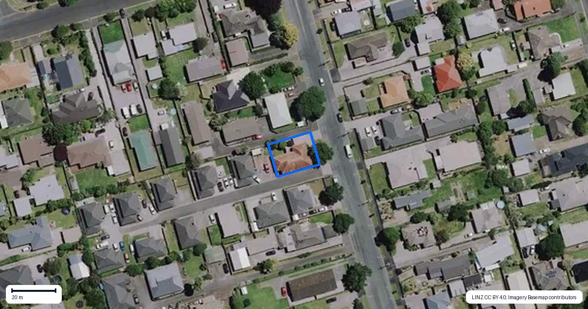 Property context map for 225A Fox Street, Hamilton East, Hamilton