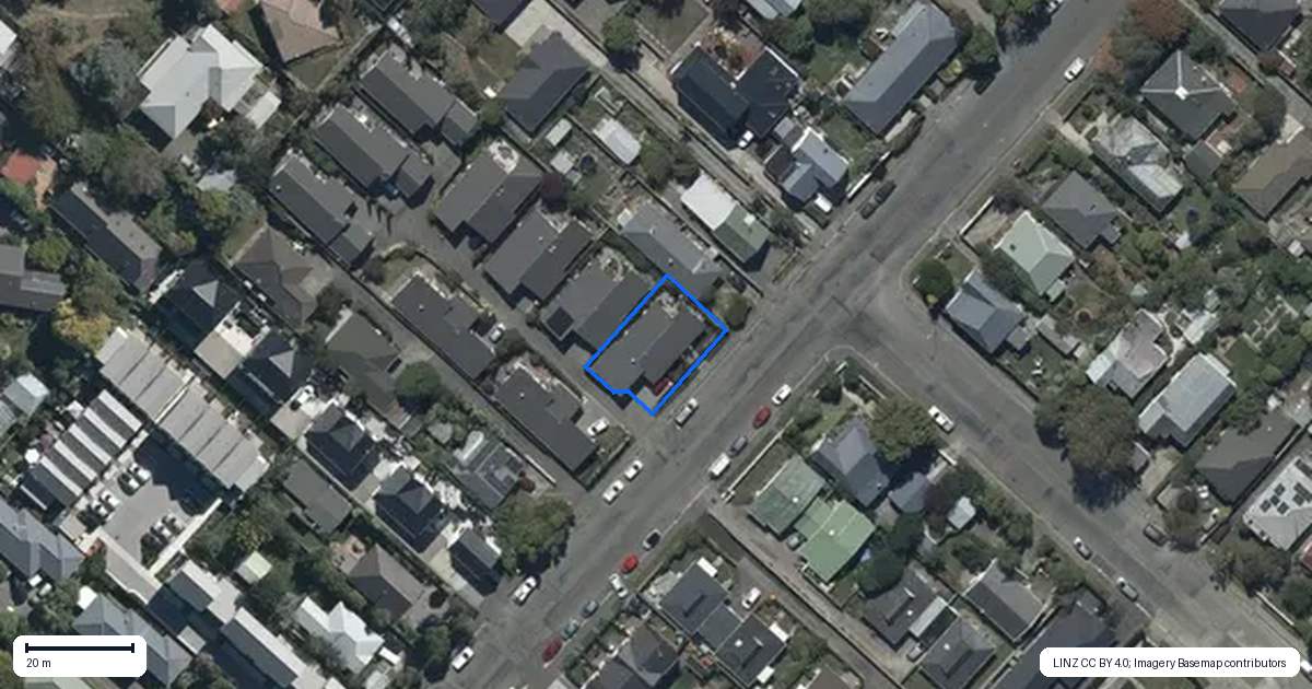 Property context map for 149 Tancred Street, Linwood, Christchurch