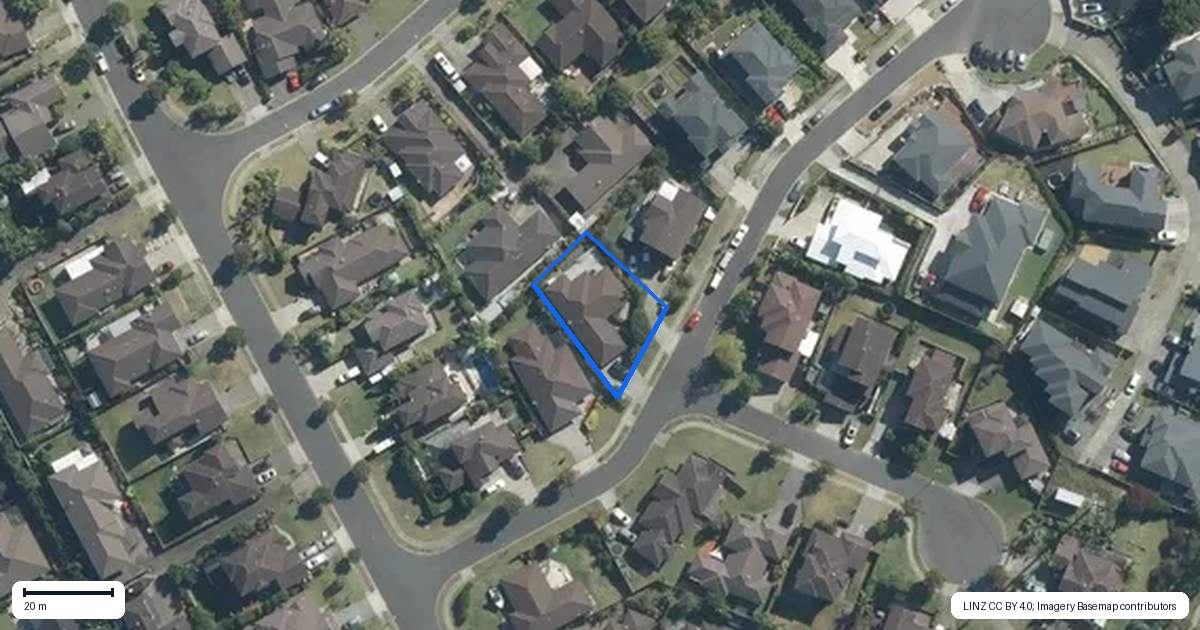 Property context map for 5 Spyglass Street, Red Beach, Whangaparaoa