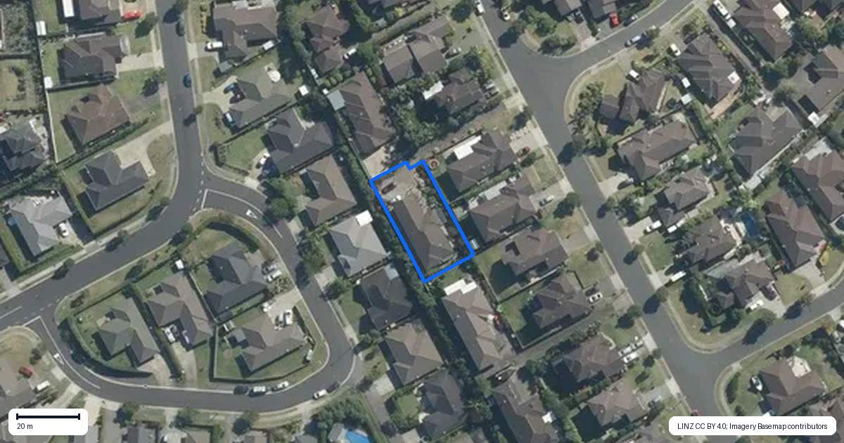 Property context map for 16 Seamount Drive, Red Beach, Whangaparaoa