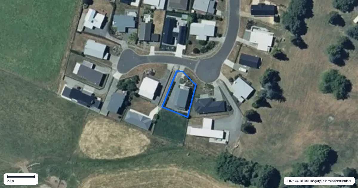 Property context map for 53 Snowmass Drive, Ohakune