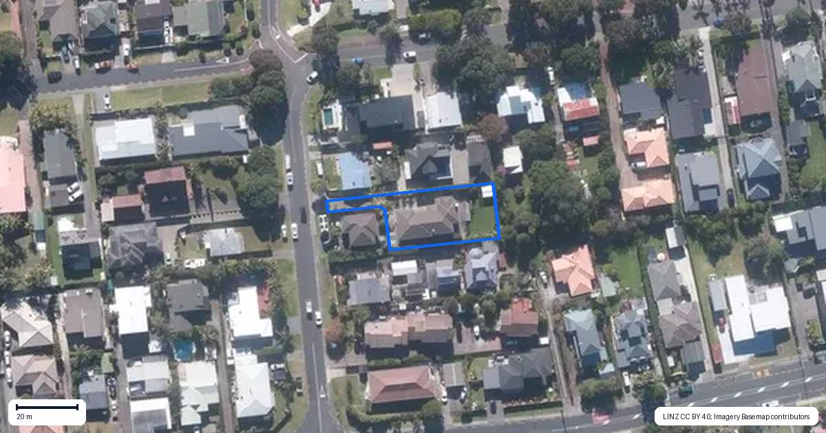 Property context map for 7A Marie Avenue, Red Beach, Whangaparaoa
