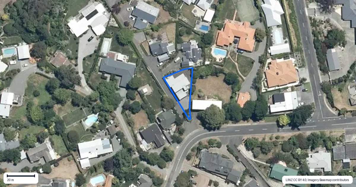 Property context map for 31A Greenwood Road, Havelock North