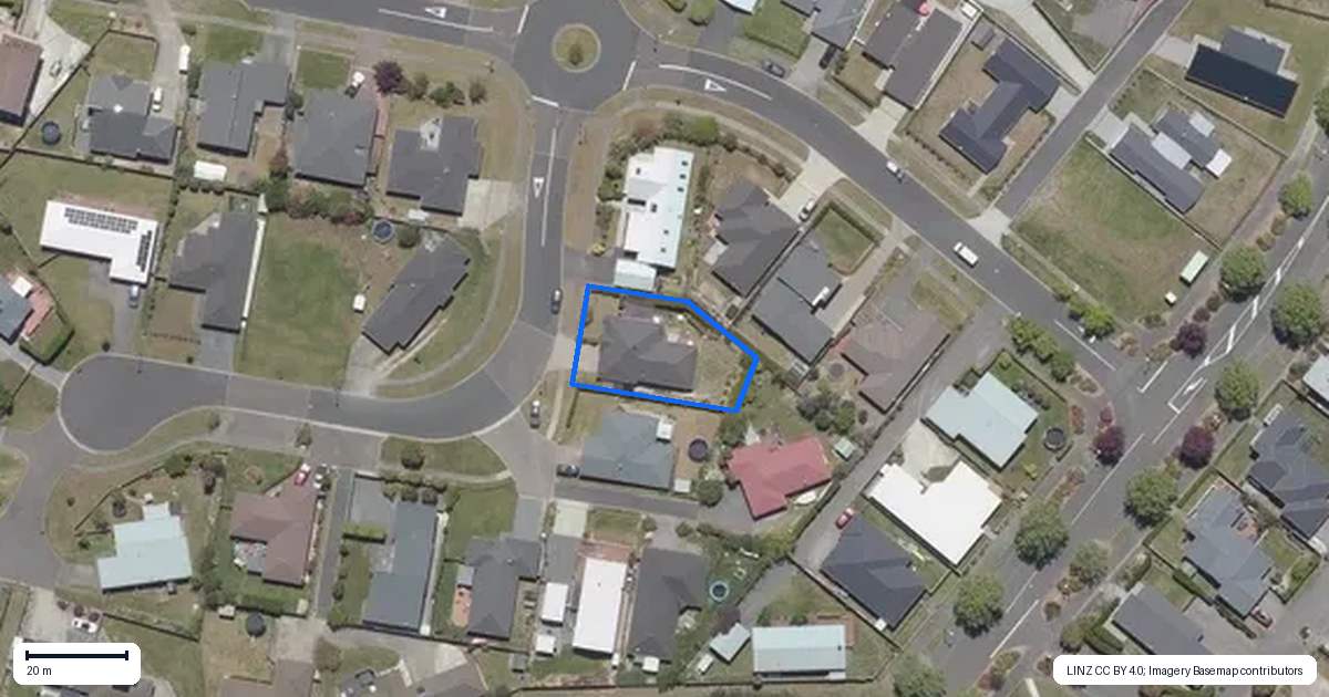 Property context map for 3 Brompton Close, Richmond Heights, Taupo