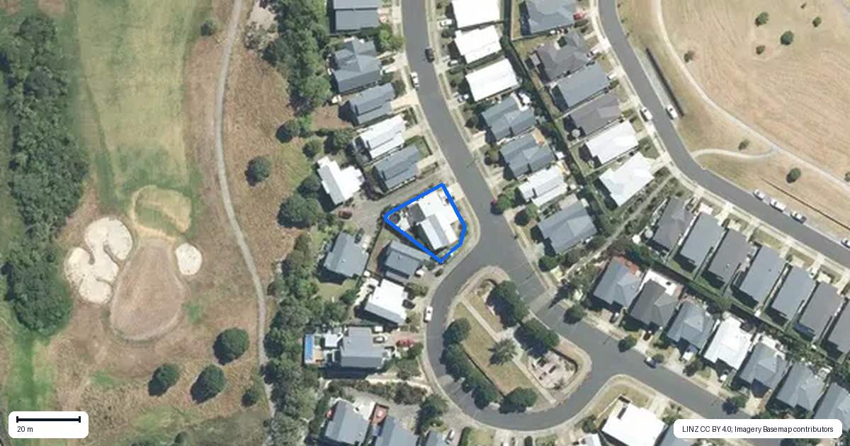 Property context map for 17 Cape Cod Drive, Gulf Harbour, Whangaparaoa