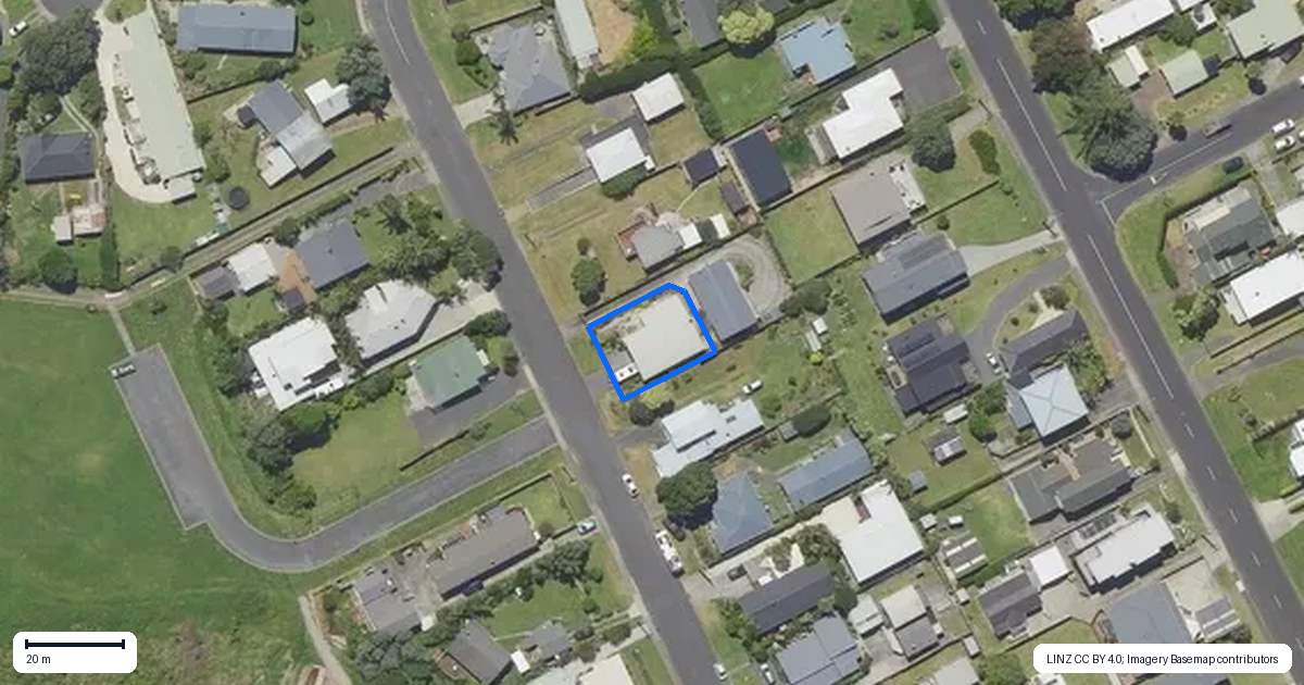 Property context map for 5A Hillview Road, Waihi Beach