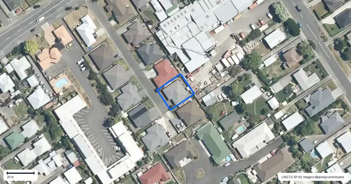 Property context map for 1111C Karamu Road North, Mayfair, Hastings