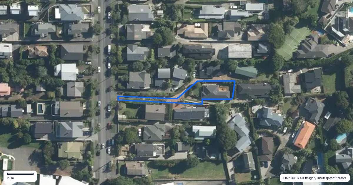 Property context map for 1/22A Haast Street, Remuera, Auckland