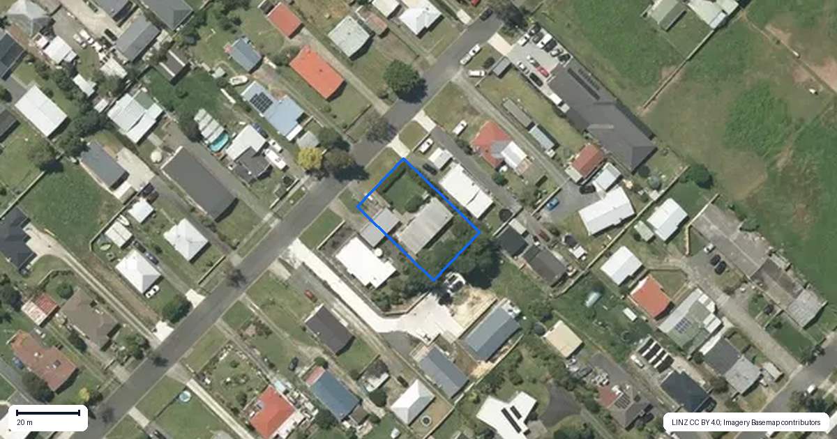 Property context map for 21B King Street, Ngaruawahia