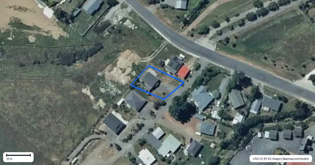 Property context map for 2 Maire Way, Ohakune