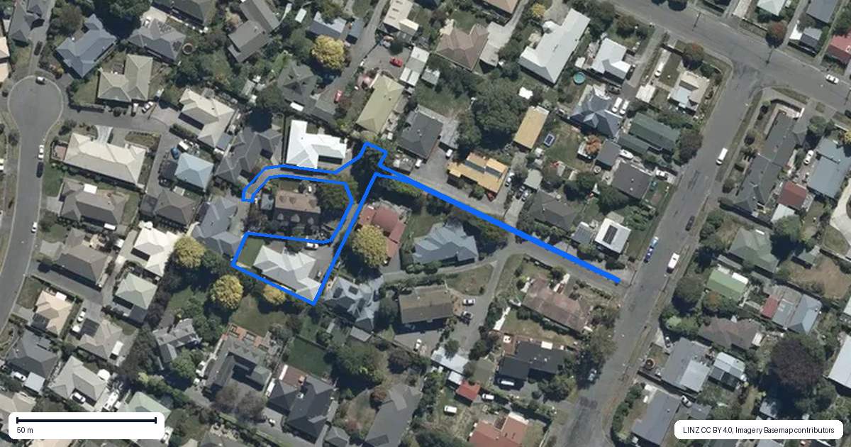 Property context map for 10L Sefton Street, Belfast, Christchurch