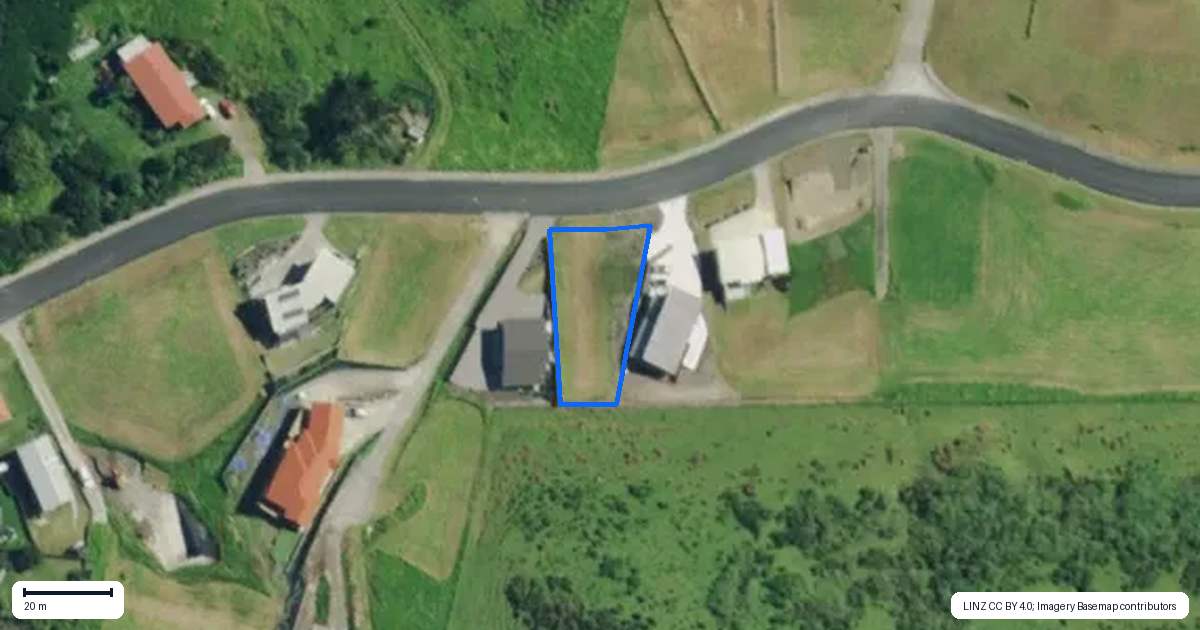 Property context map for 24 Opononi Heights Drive, Opononi