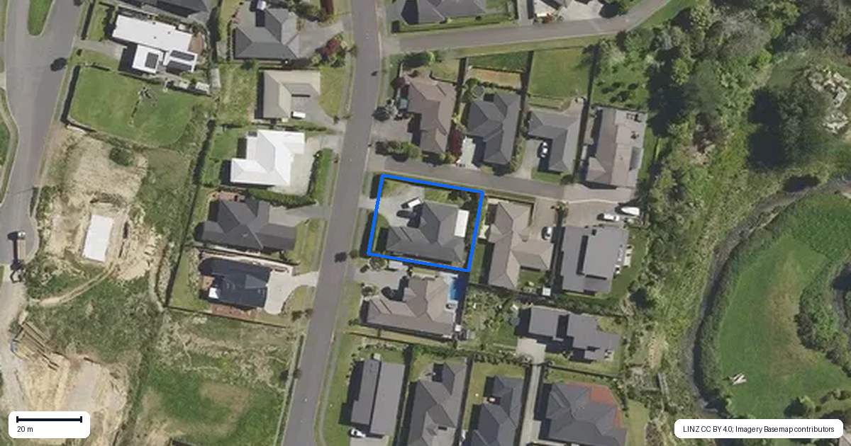 Property context map for 38 Baxendale Drive, Matipo Heights, Rotorua