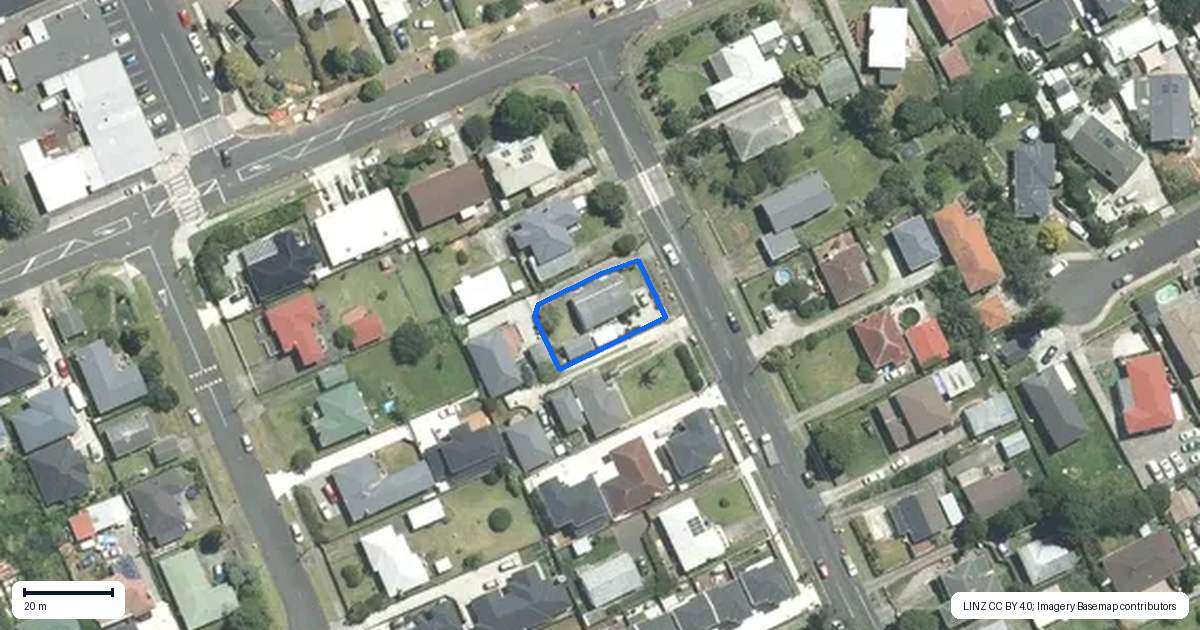 Property context map for 44 Rimu Road, Manurewa, Auckland
