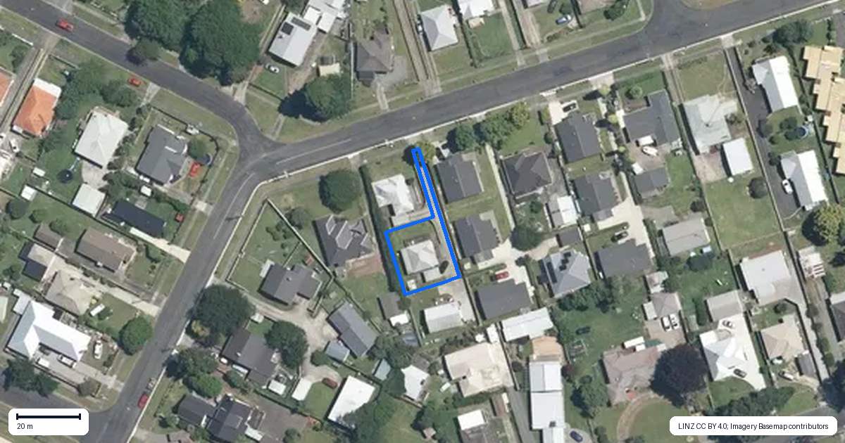 Property context map for 16B Gladstone Road, Matamata