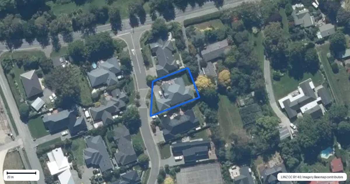 Property context map for 3 Riverside Lane, Tai Tapu