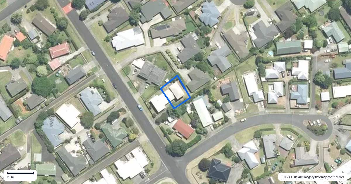 Property context map for 40A Puriri Road, Pukekohe