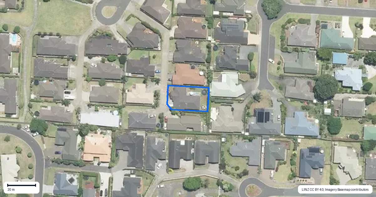 Property context map for 35 Ranchod Terrace, Pukekohe