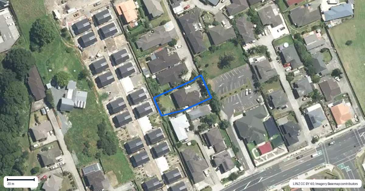 Property context map for 66 Saralee Drive, Manurewa, Auckland