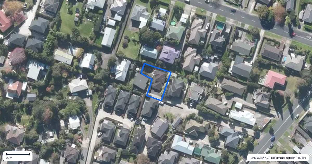Property context map for 169B Cook Street, Howick, Auckland