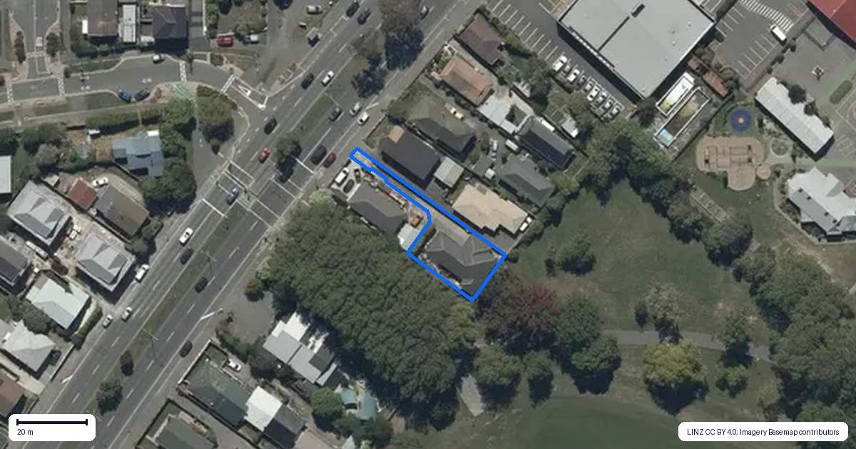 Property context map for 144A Aldwins Road, Phillipstown, Christchurch