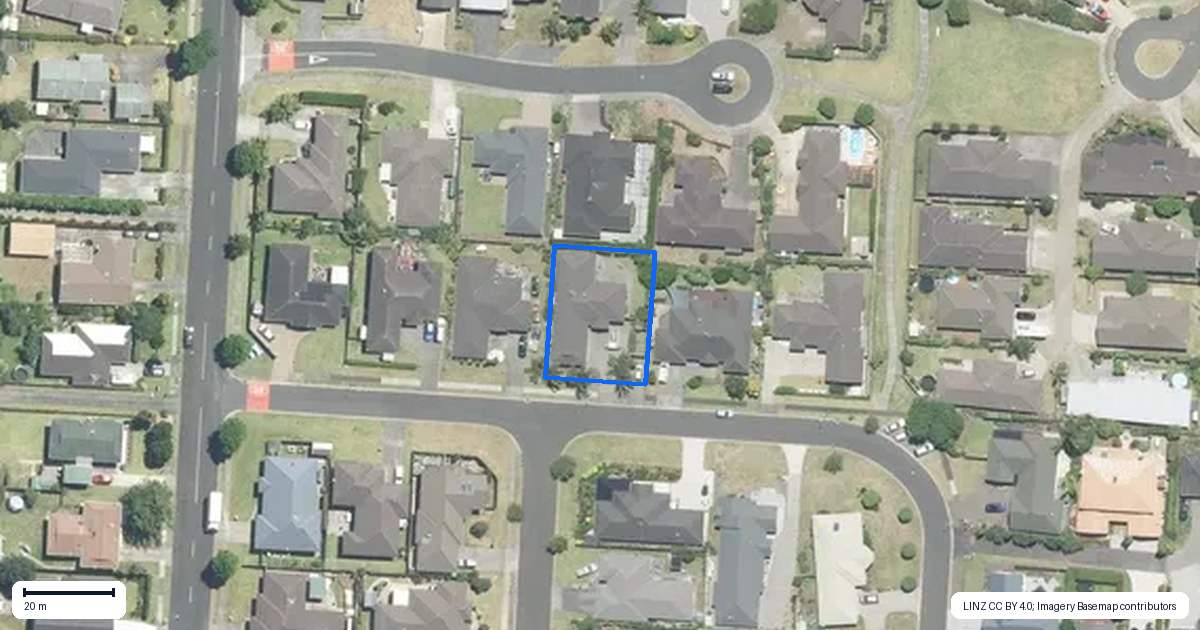 Property context map for 8 Premila Drive, Pukekohe