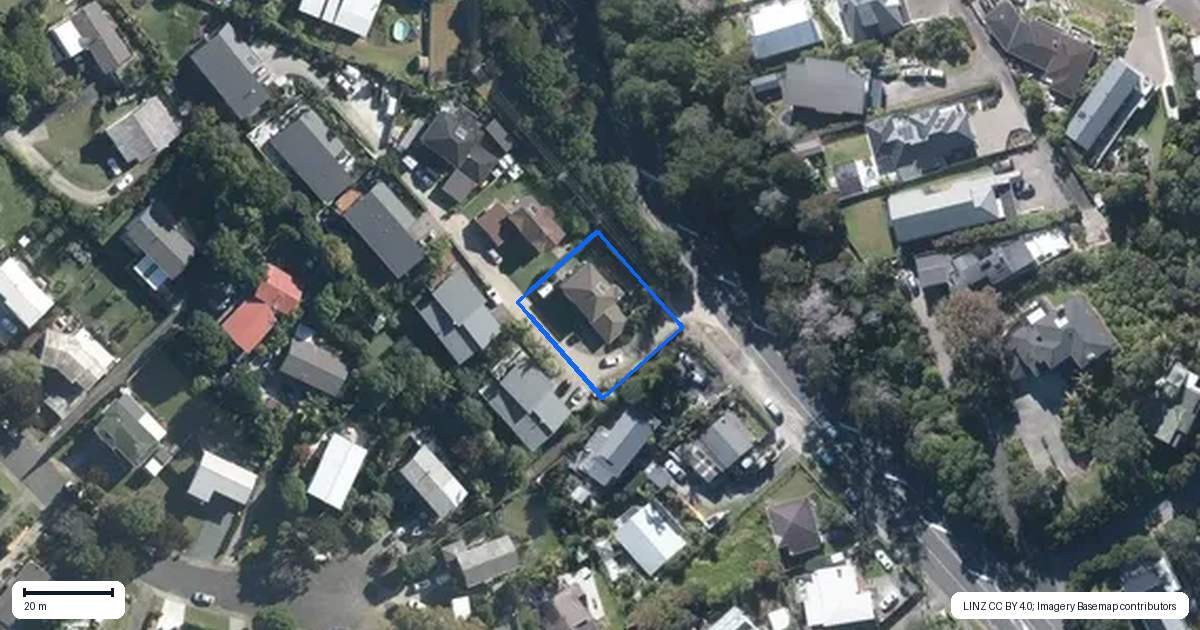 Property context map for 524A Hibiscus Coast Highway, Hatfields Beach, Orewa