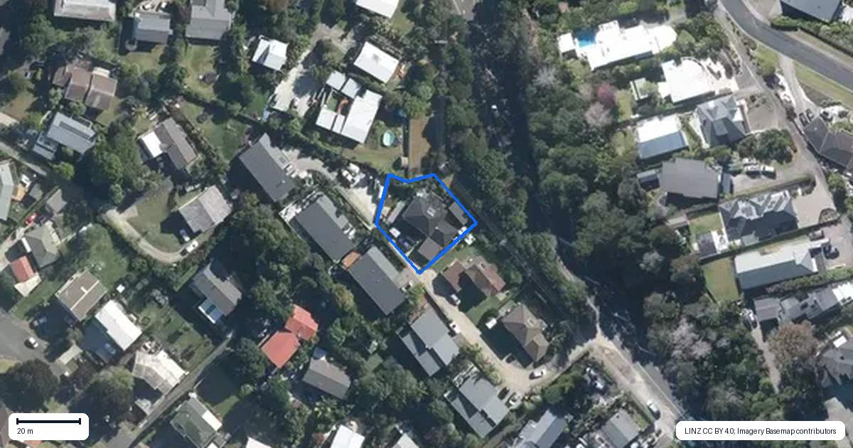 Property context map for 524C Hibiscus Coast Highway, Hatfields Beach, Orewa