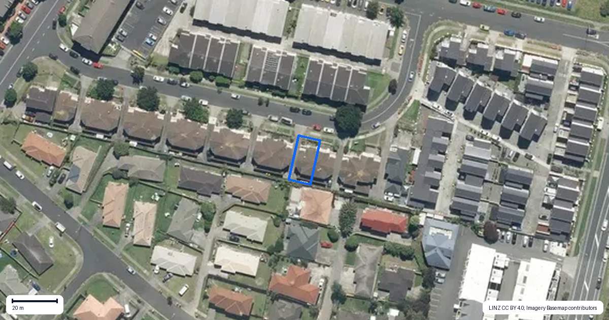 Property context map for 25 Triumph Road, Flat Bush, Auckland