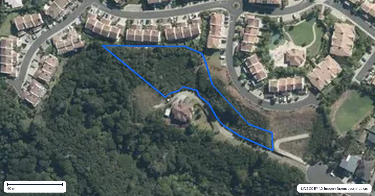 Property context map for 27 Living Stream Road, Albany Heights, Auckland