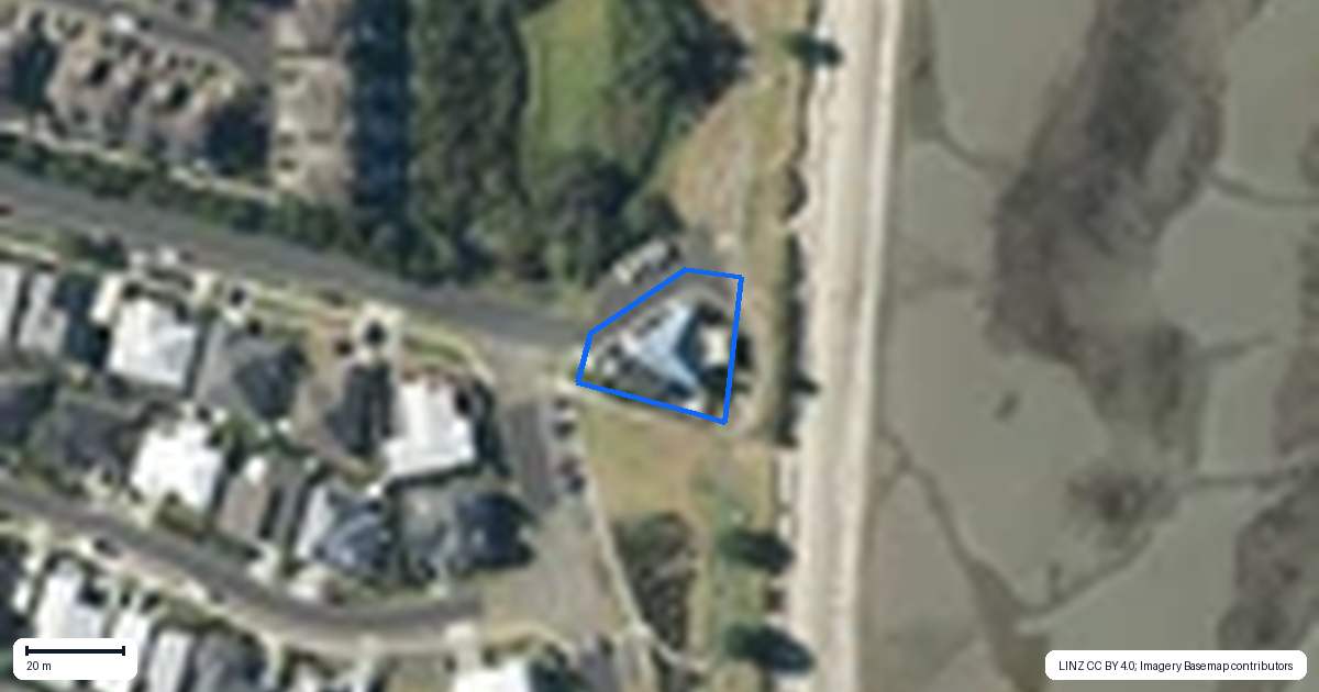 Property context map for 70 Kokihi Lane, Snells Beach