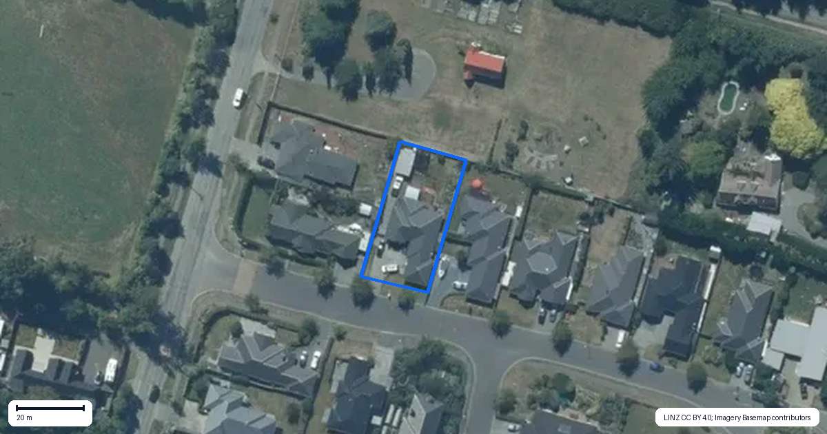 Property context map for 3 Glen Oak Drive, Kirwee