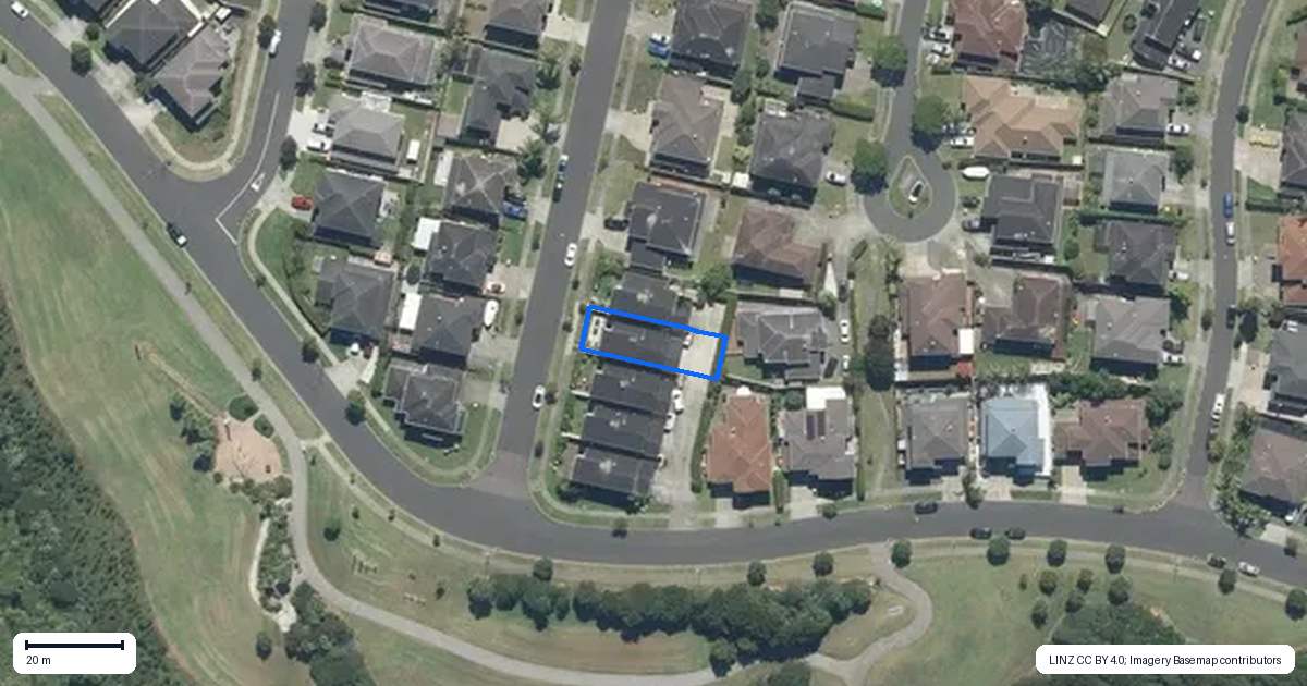 Property context map for 52 Topland Drive, Flat Bush, Auckland