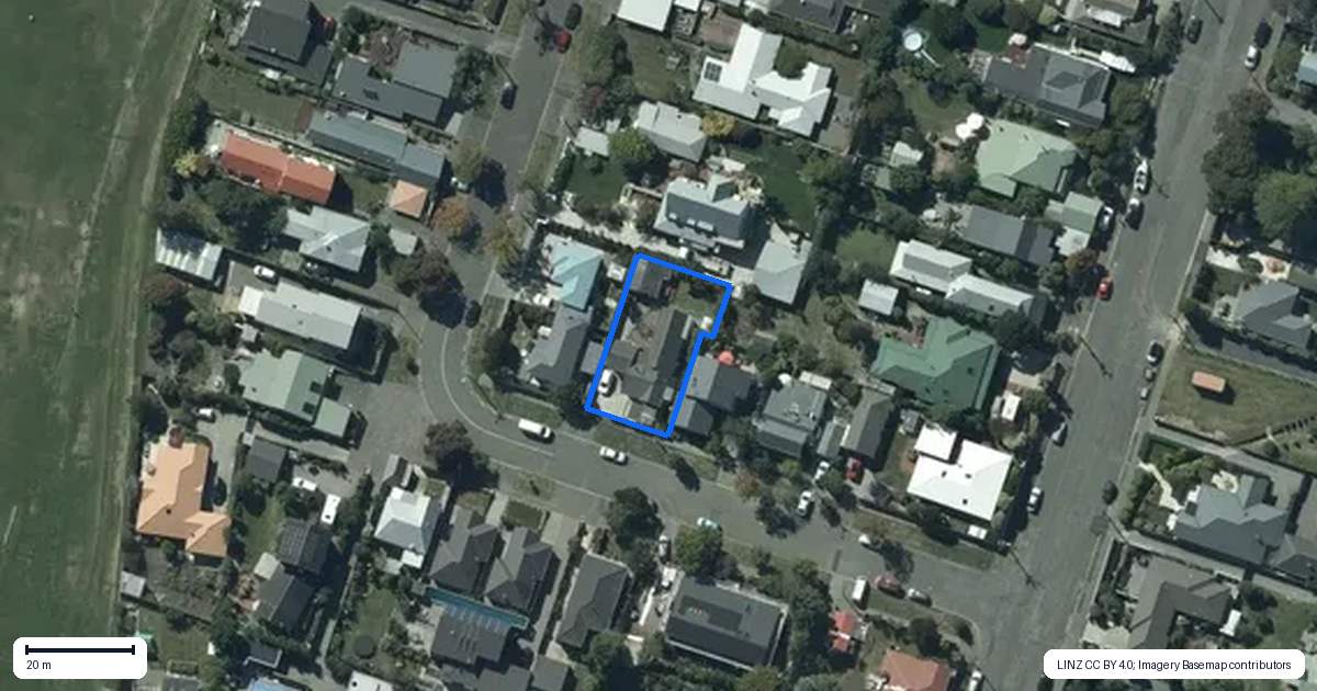 Property context map for 59 Wakatu Avenue, Moncks Bay, Christchurch