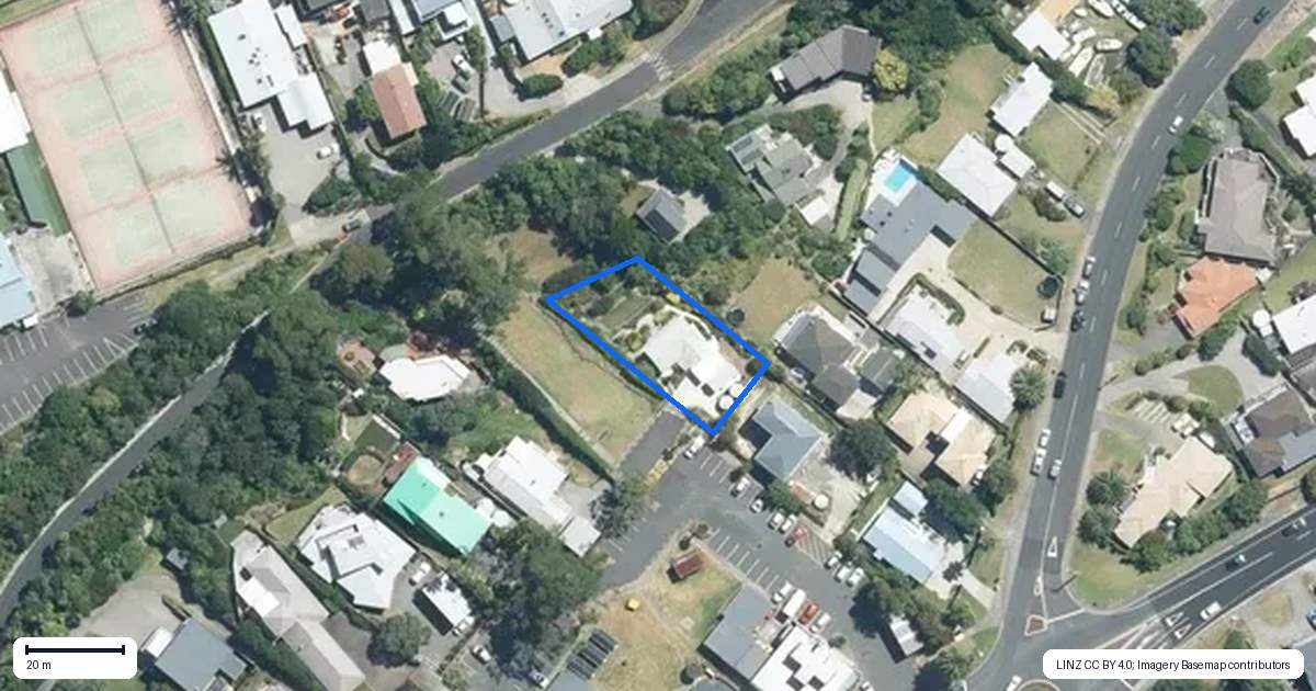 Property context map for 1 Leal Place, Manly, Whangaparaoa