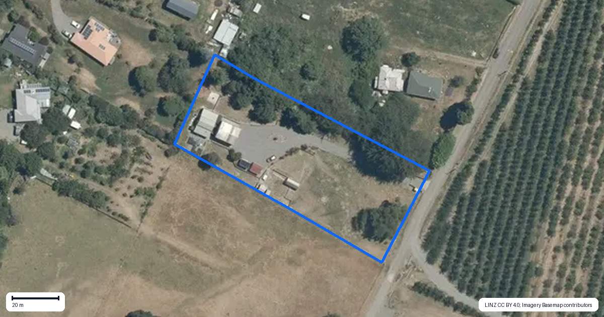 Property context map for 19 Rathbone Street, Waipawa