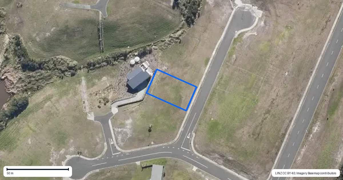 Property context map for 3 Whitney Lane, Karikari Peninsula