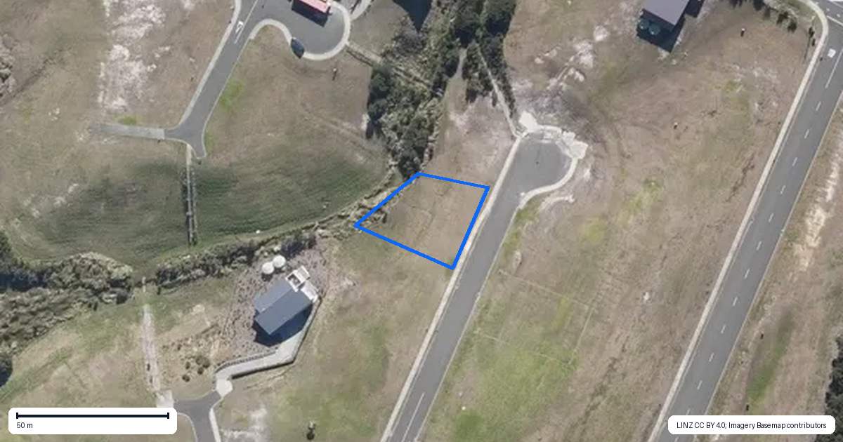 Property context map for 7 Whitney Lane, Karikari Peninsula