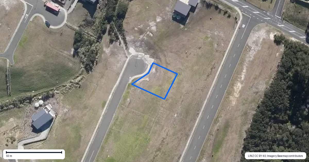 Property context map for 10 Whitney Lane, Karikari Peninsula