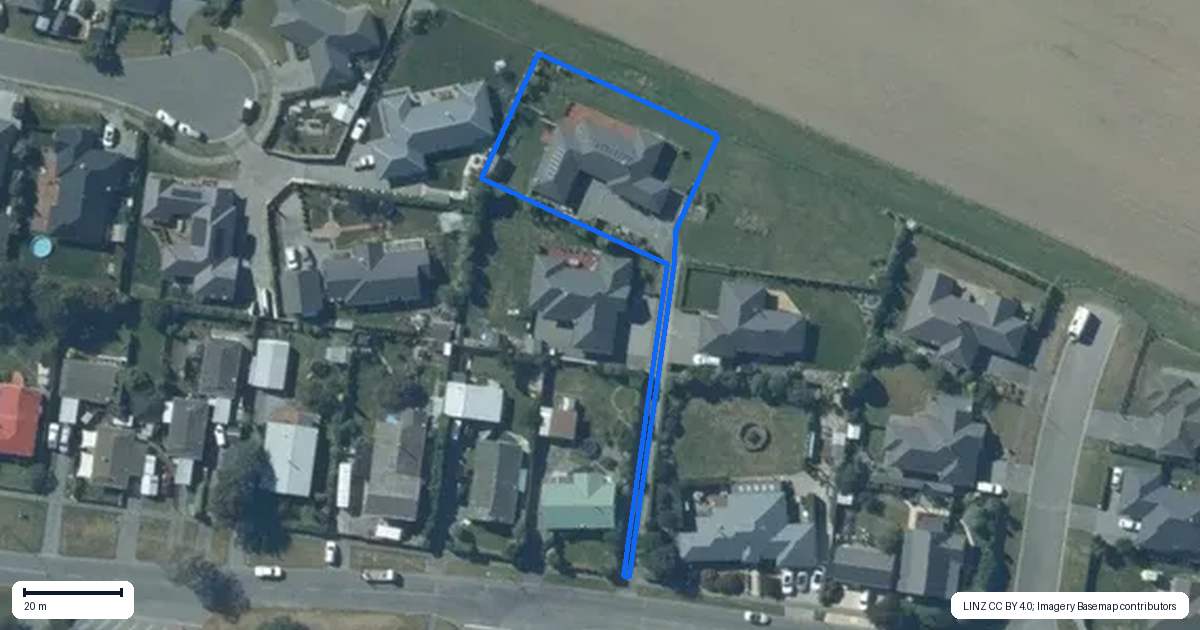 Property context map for 156C Horndon Street, Darfield