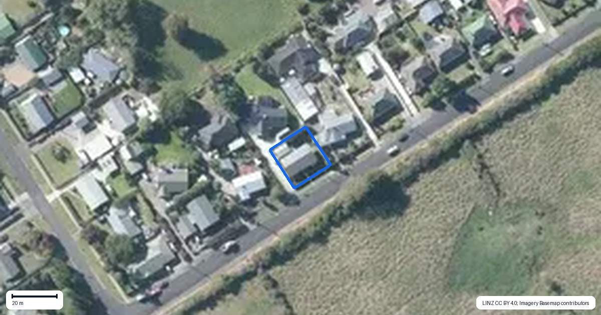 Property context map for 80A McRobbie Road, Kingseat, Pukekohe