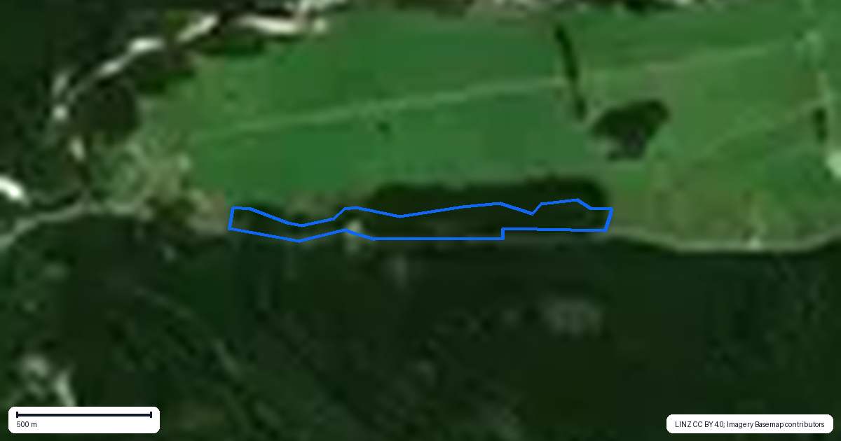 Property context map for 1297 Haupiri Road, Haupiri, Moana